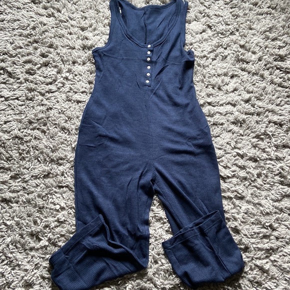 Happy Sailed Women’s Casual Sleeveless Front Button Jumpsuit - Picture 5 of 6